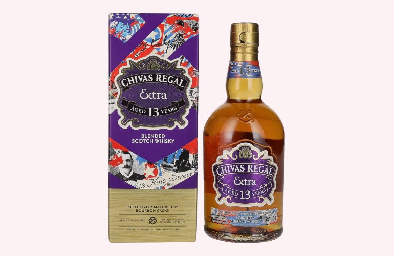 Chivas Regal EXTRA 13 Years Old BOURBON CASK Finish 40% Vol. 0,7l in Geschenkbox