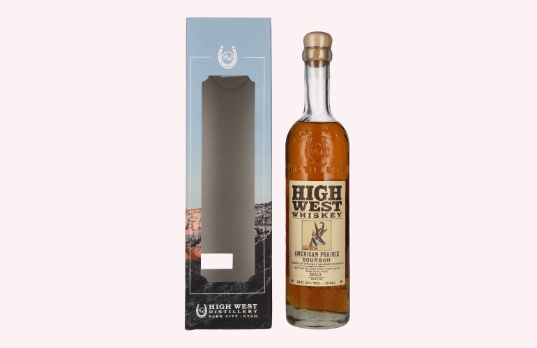 High West Whiskey AMERICAN PRAIRIE Bourbon 46% Vol. 0,7l in Giftbox