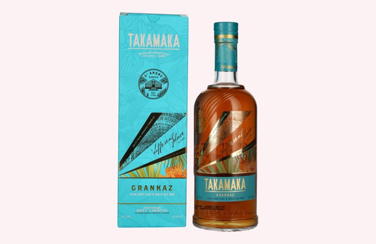 Takamaka GRANKAZ Rum Batch 3 Vintage 2024 51,6% Vol. 0,7l in Giftbox