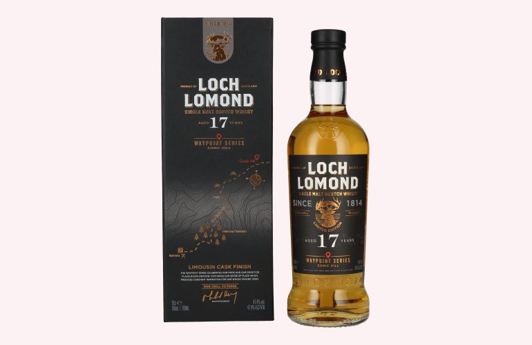 Loch Lomond 17 Years Old Waypoint Series CONIC HILL Single Malt Scotch Whisky 47,4% Vol. 0,7l in geschenkverpakking