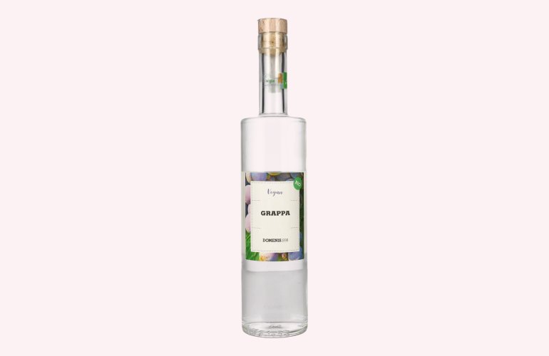 Domenis 1898 VEGAN Grappa BIO 40% Vol. 0,5l