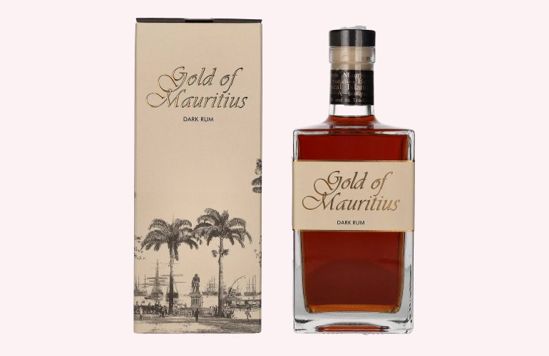 Gold of Mauritius Dark Rum 40% Vol. 0,7l in Geschenkbox