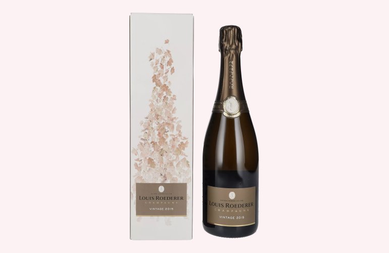 Louis Roederer Champagne VINTAGE 2015 12,5% Vol. 0,75l in Geschenkbox