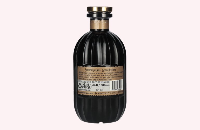 SeRum Gorgas Gran Reserva Ron de Panama 40% Vol. 0,7l