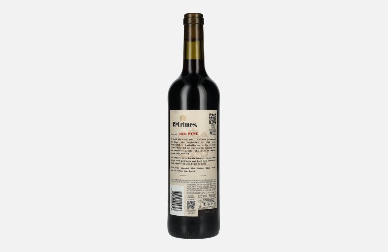 19 Crimes Red Wine 13,5% Vol. 0,75l