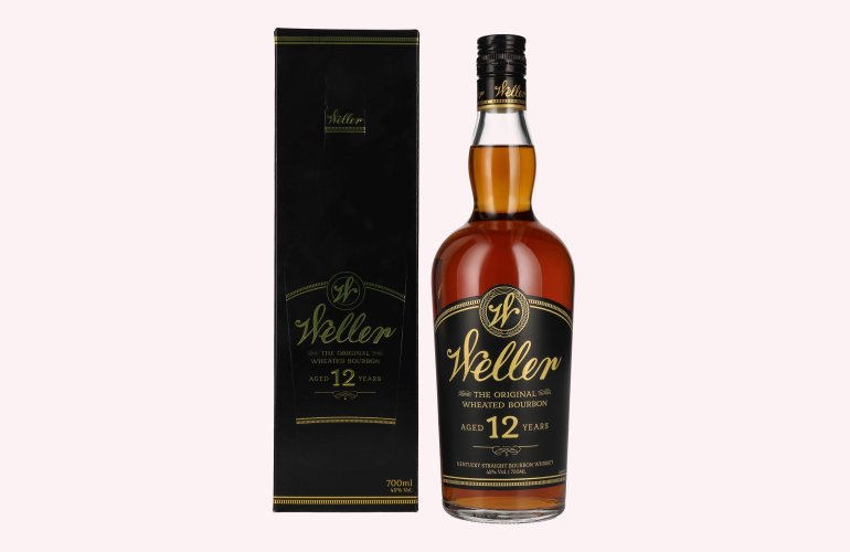 Weller 12 Years Old The Original Wheated Bourbon Whiskey 45% Vol. 0,7l in Geschenkbox