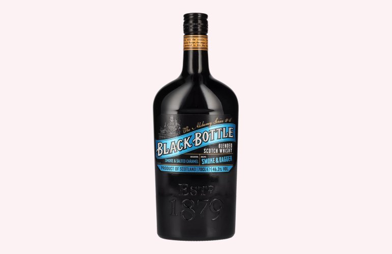 Black Bottle SMOKE & DAGGER Blended Scotch Whisky 46,3% Vol. 0,7l