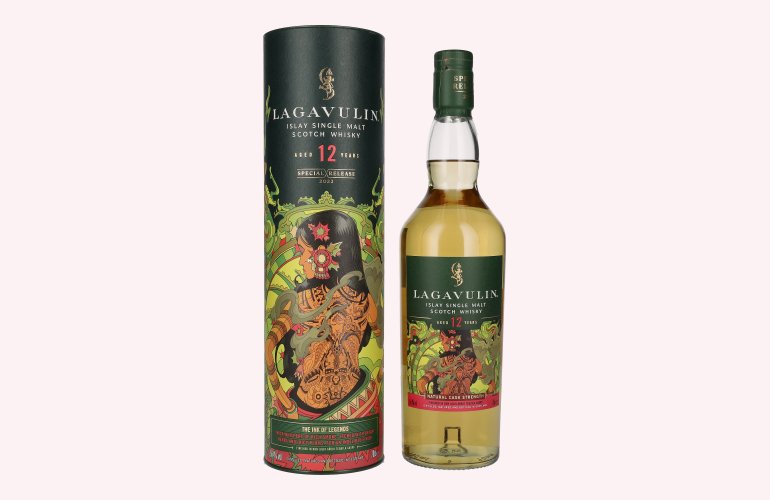 Lagavulin 12 Years Old THE INK OF LEGENDS Special Release 2023 56,4% Vol. 0,7l in Geschenkbox