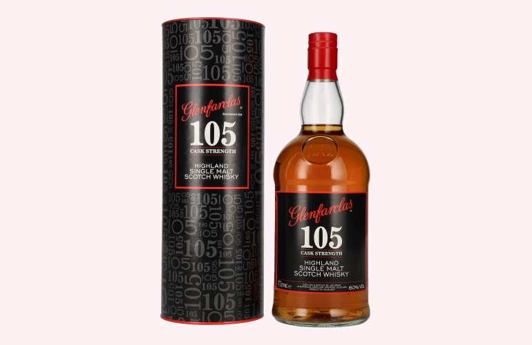 Glenfarclas 105 CASK STRENGTH Highland Single Malt 60% Vol. 1l in geschenkverpakking