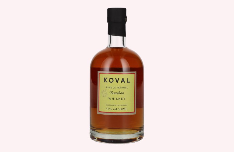 Koval BOURBON Single Barrel Whiskey 47% Vol. 0,5l