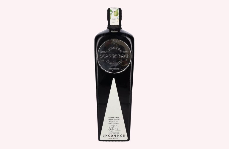 Scapegrace UNCOMMON Premium Dry Gin Hawkes Bay Late Harvest 40,8% Vol. 0,7l