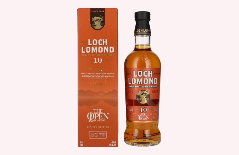 Loch Lomond 10 Years Old THE OPEN 150th St. Andrews Limited Edition 40% Vol. 0,7l in Geschenkbox