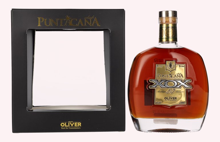 Punta Cana Club XOX Rum 50 Aniversario 40% Vol. 0,7l in Giftbox