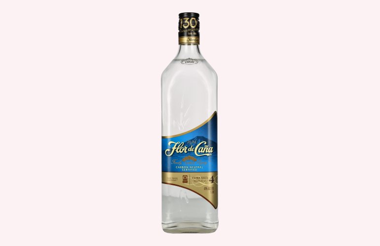 Flor de Caña EXTRA SECO Rum Reserva N° 4 40% Vol. 1l