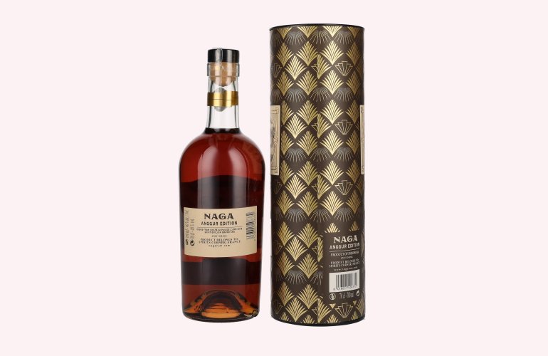 Naga Batavia Arrack Red Wine Cask Finish ANGGUR EDITION 40% Vol. 0,7l en boîte cadeau