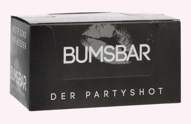 Bumsbar Der Partyshot Granatapfel-Likör 16% Vol. 20x0,02l