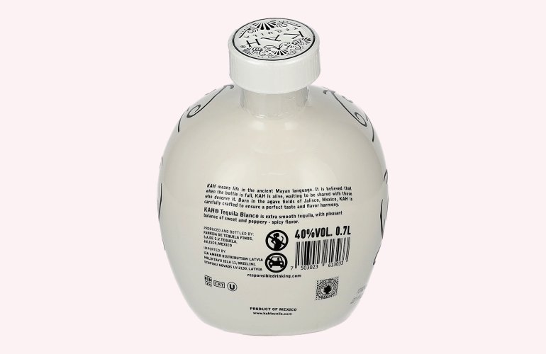 Kah Tequila Blanco 40% Vol. 0,7l