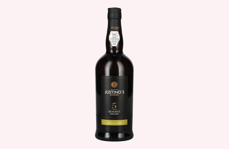 Justino's Madeira Wine 5 Years Old RESERVE Fine Dry 19% Vol. 0,75l