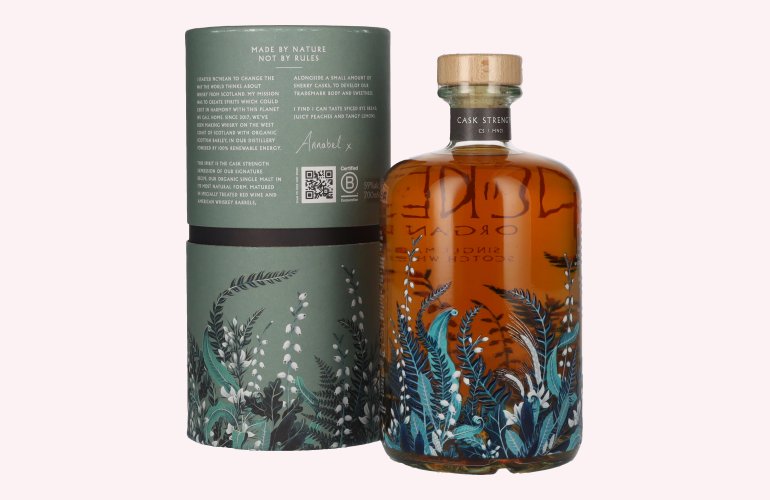 NC'NEAN ORGANIC Cask Strength Single Malt Scotch Whisky Batch MN21 59% Vol. 0,7l in Giftbox