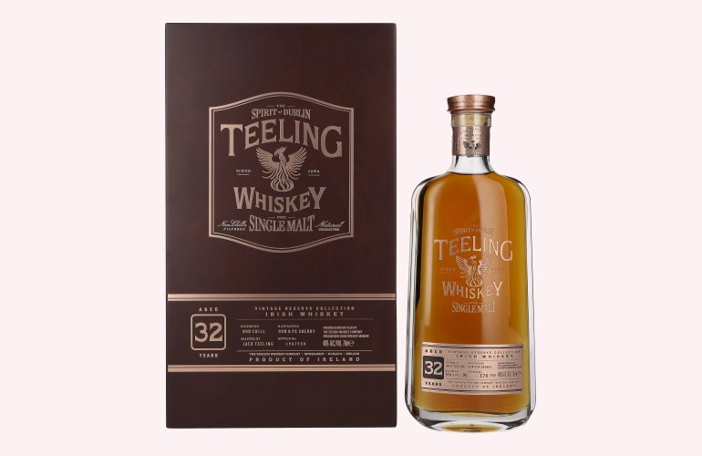 Teeling Whiskey 32 Years Old VINTAGE RESERVE COLLECTION 46% Vol. 0,7l in Holzkiste