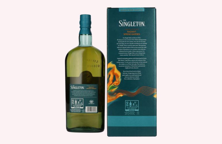 The Singleton Glendullan RADIANT SPRING GARDEN Single Malt Scotch Whisky 40% Vol. 1l in geschenkverpakking
