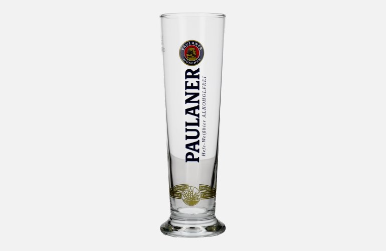 Paulaner Hefe-Weißbier alkoholfrei glass 0,5l