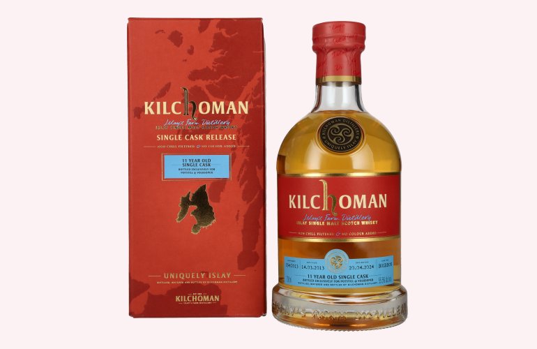Kilchoman 11 Years Old Islay Single Cask Release 2024 55,5% Vol. 0,7l in Geschenkbox