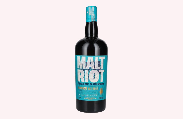 Glasgow MALT RIOT Blended Malt Scotch Whisky 40% Vol. 0,7l