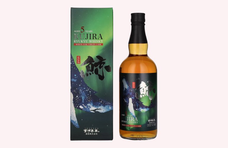 Kujira Ryukyu 5 Years Old WHITE OAK VIRGIN CASK Whisky 43% Vol. 0,7l in Geschenkbox