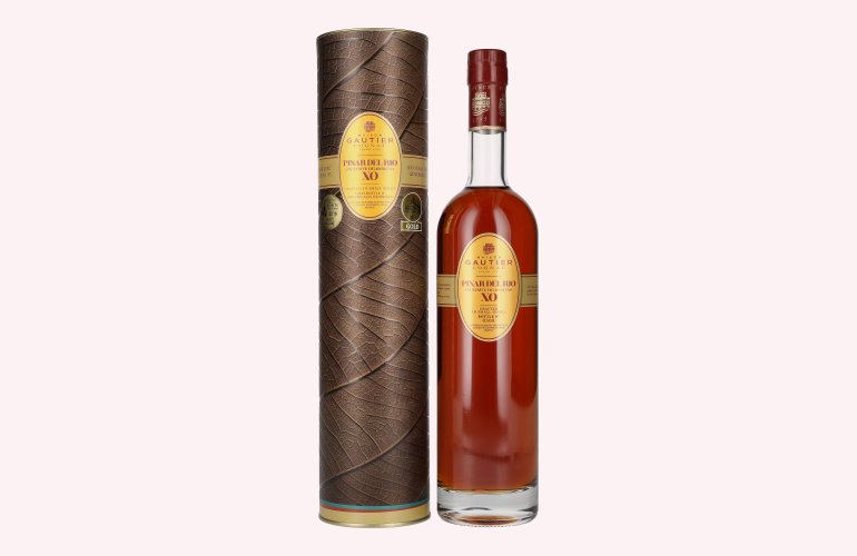 Gautier Cognac XO PINAR DEL RIO Exclusive Cigar Blend 41,2% Vol. 0,7l in Geschenkbox