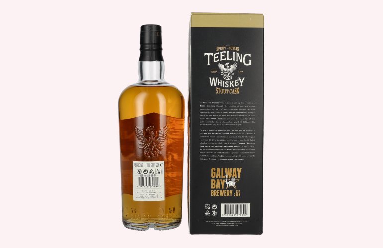 Teeling Whiskey STOUT CASK GALWAY BAY BREWERY Irish Whiskey 46% Vol. 0,7l in Giftbox