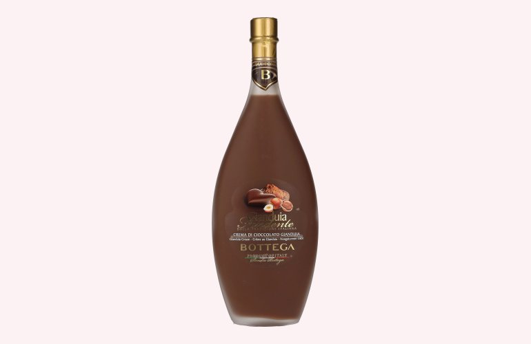 Bottega Crema di CIOCCOLATO GIANDUIA FONDENTE Cream Liqueur 17% Vol. 0,5l