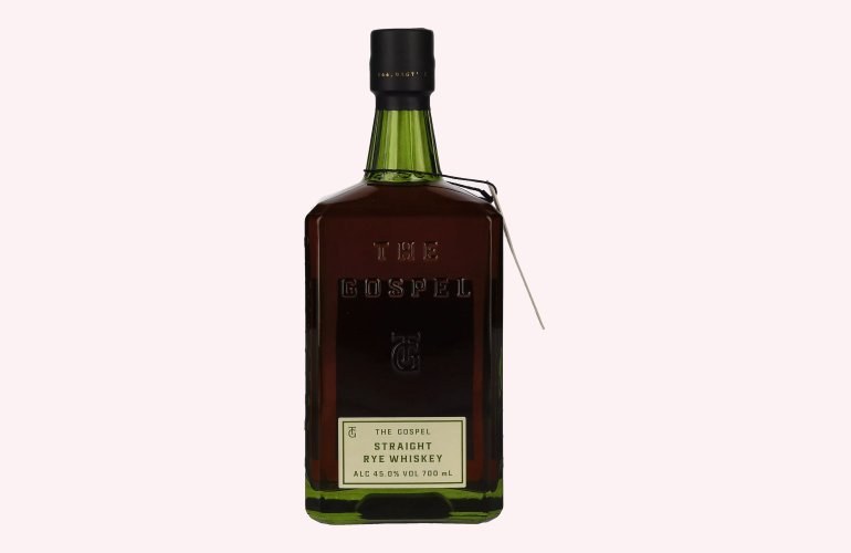 The Gospel Straight Rye Whiskey 45% Vol. 0,7l