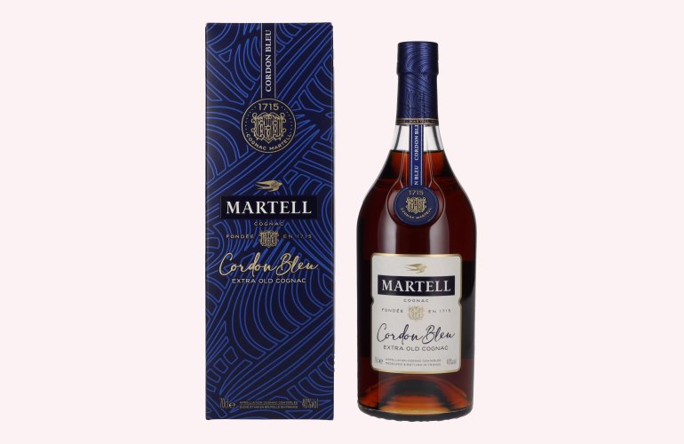 Martell Cognac Cordon Bleu Extra Old Cognac 40% Vol. 0,7l in Geschenkbox