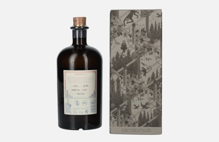 Monkey 47 DISTILLER'S CUT Fleur de Sel Gin 2025 47% Vol. 0,5l in Giftbox
