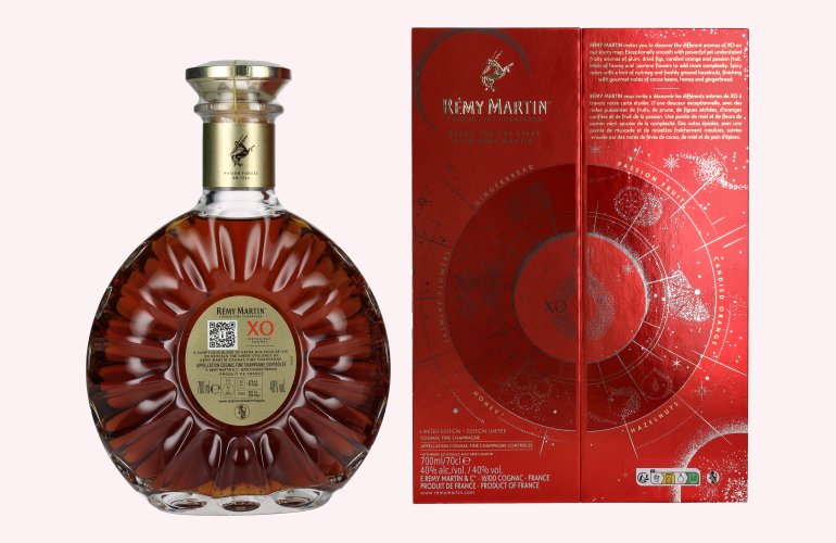 Rémy Martin XO Cognac Fine Champagne End of the Year Limited Edition 40% Vol. 0,7l in Geschenkbox