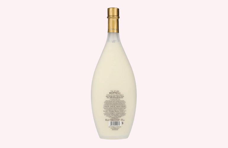 Bottega Fior di Latte Crema di CIOCCOLATO BIANCO Cream Liqueur 15% Vol. 0,5l