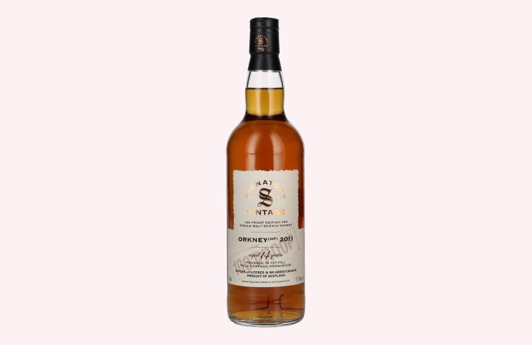 Signatory Vintage 100 Proof Edition ORKNEY (HP) 14 Years Old Single Malt Palo Cortado Cask #59 2011 0,7l