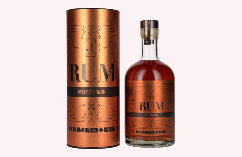 Rammstein Rum Port Cask Finish Limited Edition 46% Vol. 0,7l in Geschenkbox