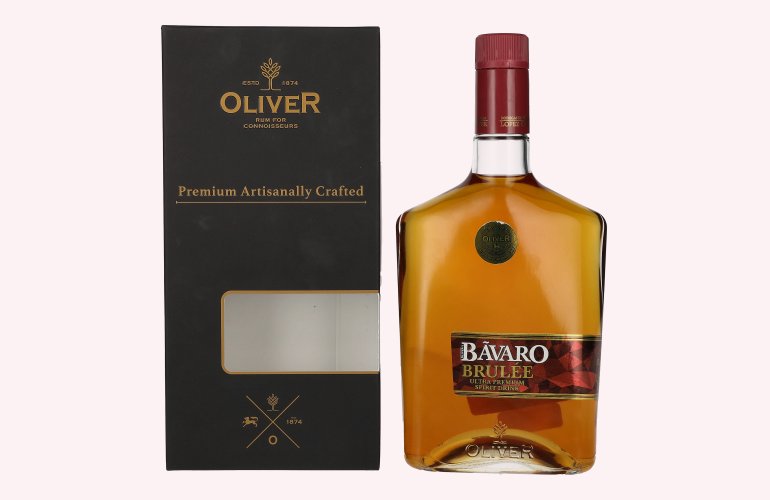 Bãvaro BRULÉE Ultra Premium Spirit Drink 38% Vol. 0,7l in Geschenkbox