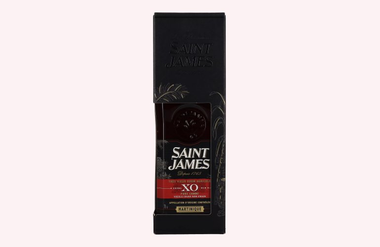 Saint James XO Rhum Vieux Agricole 43% Vol. 0,7l in Geschenkbox