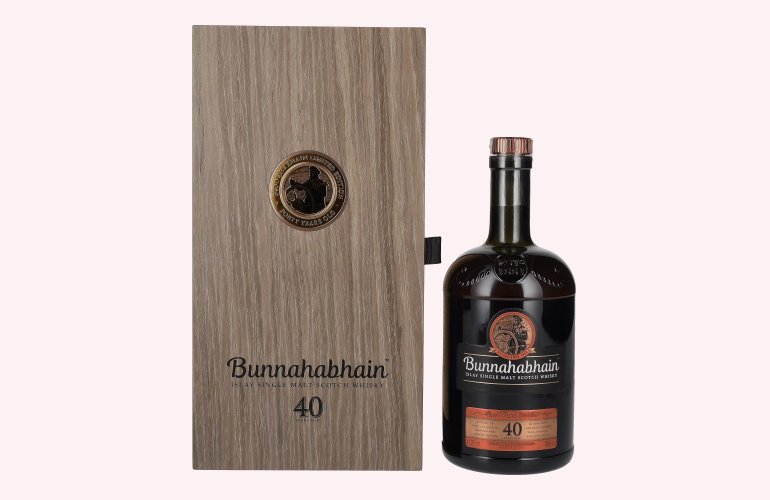 Bunnahabhain 40 Years Old Limited Edition 41,9% Vol. 0,7l in Holzkiste