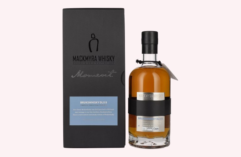 Mackmyra Moment BRUKSWHISKY DLX II Svensk Single Malt Whisky 44% Vol. 0,7l in Giftbox