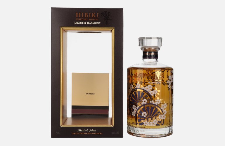 Suntory Hibiki Japanese Harmony Master's Select Japanese Blended Whisky Limited Edition 43% Vol. 0,7l in geschenkverpakking