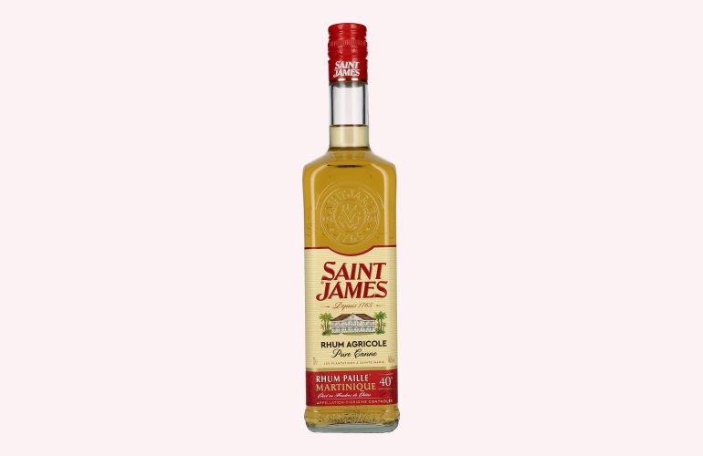 Saint James Pure Canne PAILLE Rhum Agricole 40% Vol. 0,7l