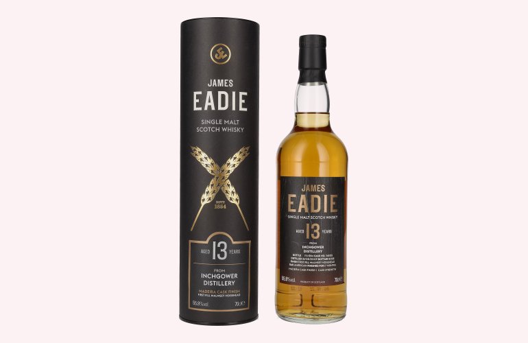 James Eadie INCHGOWER 13 Years Old Single Malt Madeira Cask Finish 2009 55,9% Vol. 0,7l in Giftbox