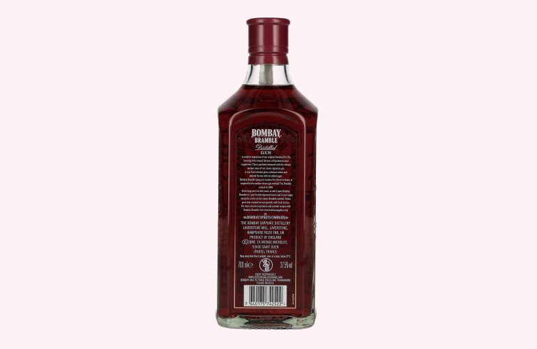 Bombay BRAMBLE Gin Blackberry & Raspberry Infusion 37,5% Vol. 0,7l
