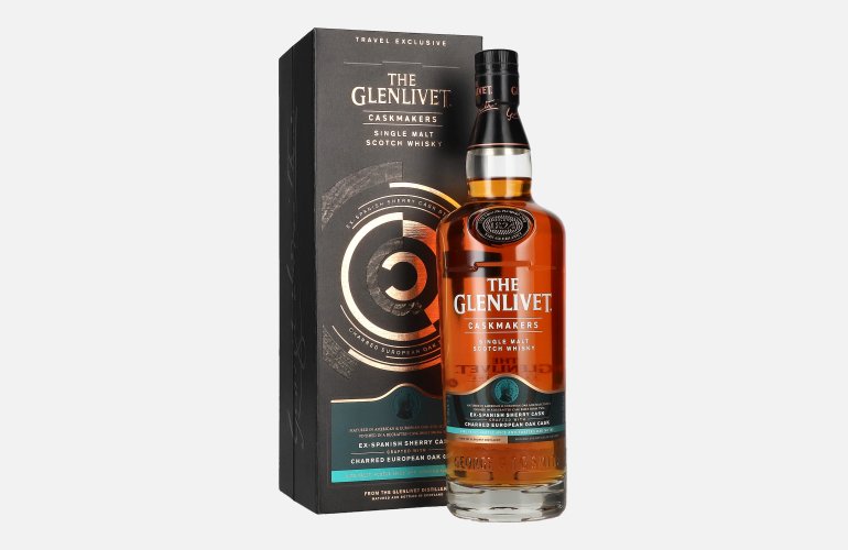 The Glenlivet CASKMAKERS Travel Exclusive ex-Spanish Sherry Cask Single Malt Whisky 40% Vol. 0,7l in Giftbox