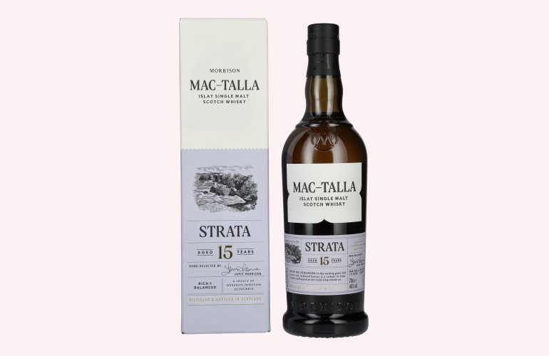 Mac-Talla Morrison 15 Years Old STRATA Islay Single Malt Whisky 46% Vol. 0,7l in Giftbox