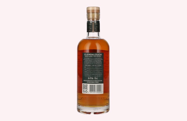 Glendalough DOUBLE BARREL Irish Whiskey 42% Vol. 0,7l